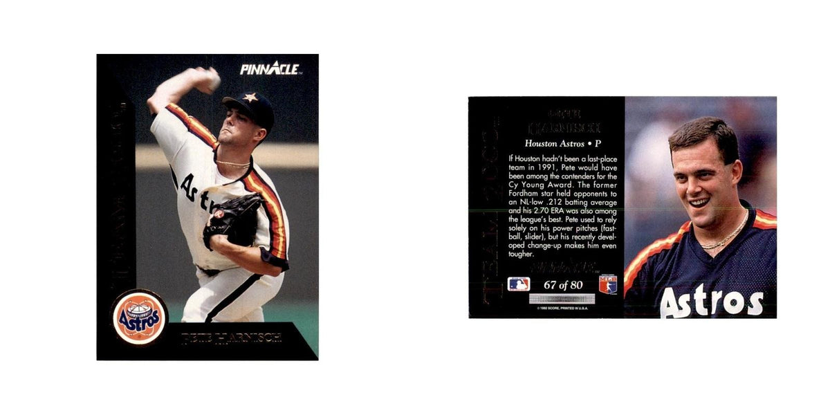 1992 Pinnacle Pete Harnisch Baseball Cards #67