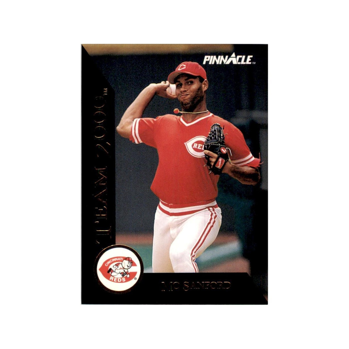 1992 Pinnacle Mo Sanford Baseball Cards #77