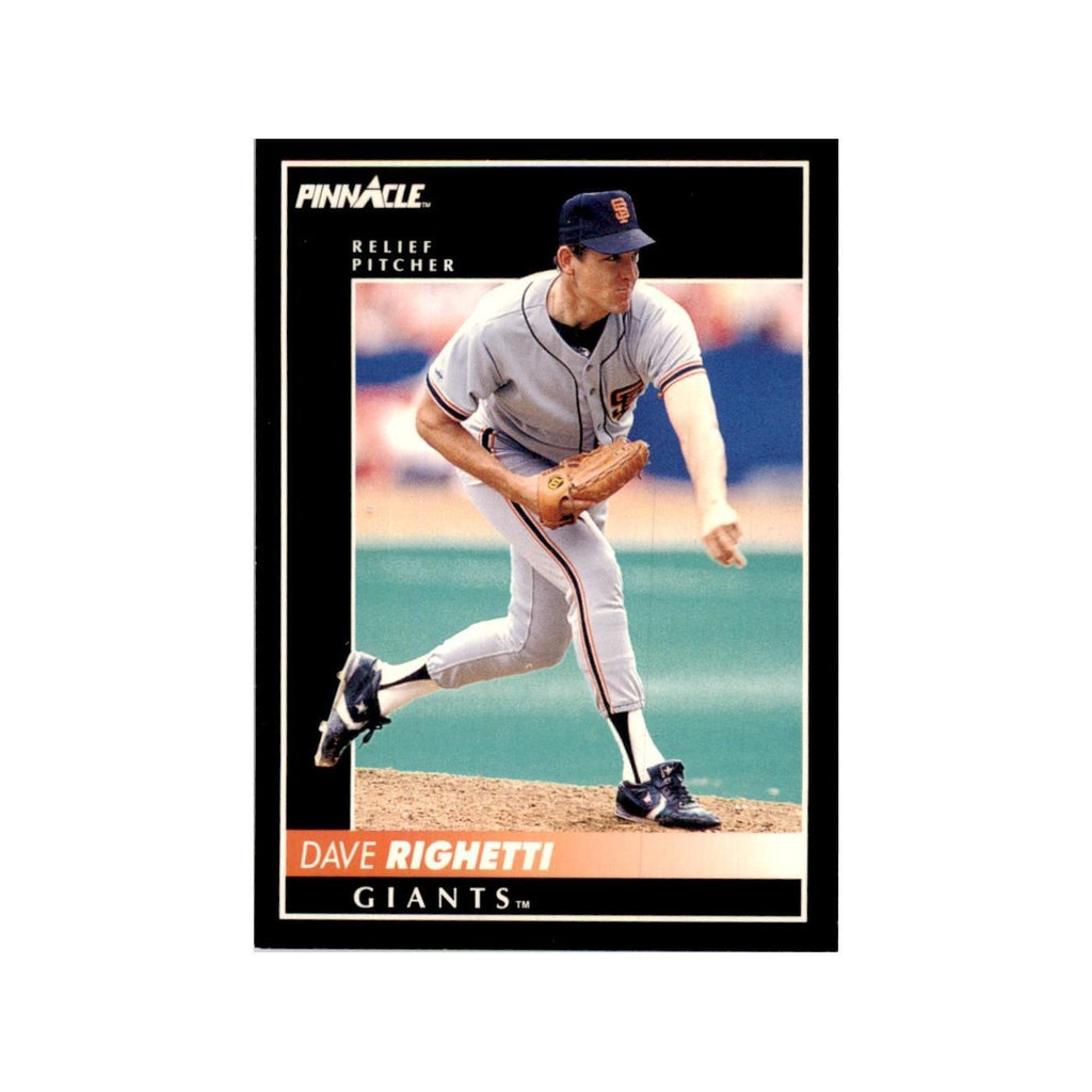 1992 Pinnacle Dave Righetti Baseball Cards #82