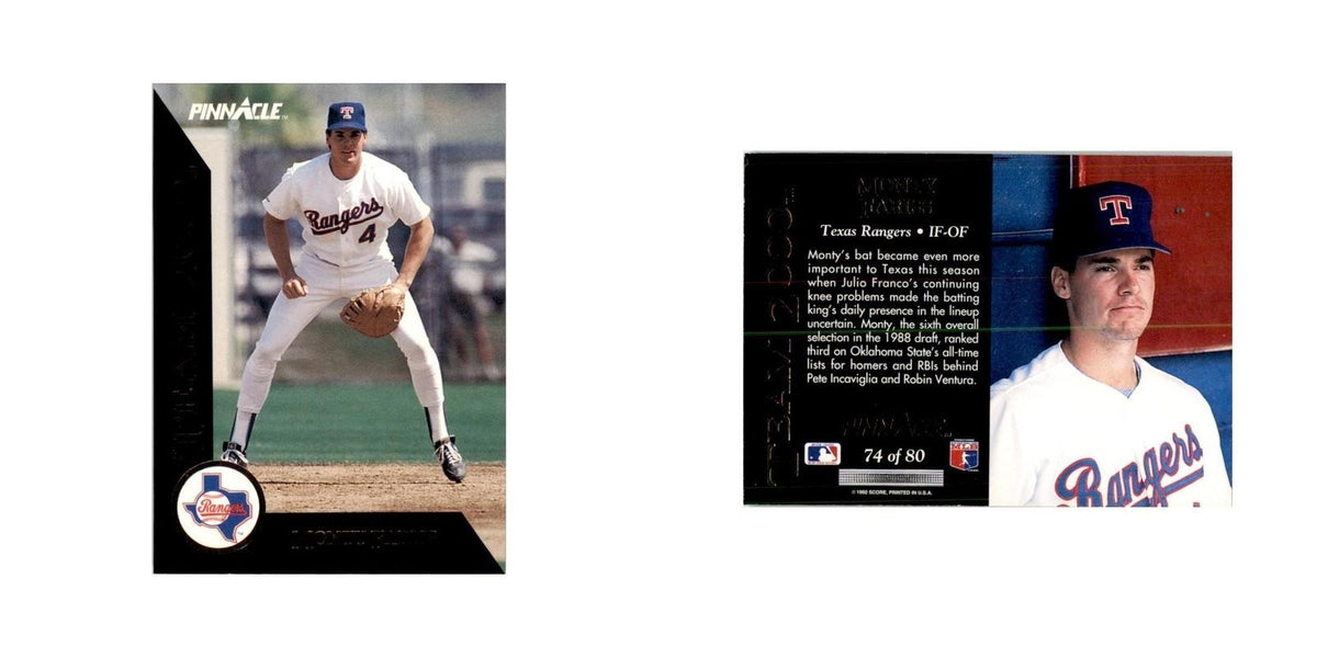 1992 Pinnacle Monty Fariss Baseball Cards #74