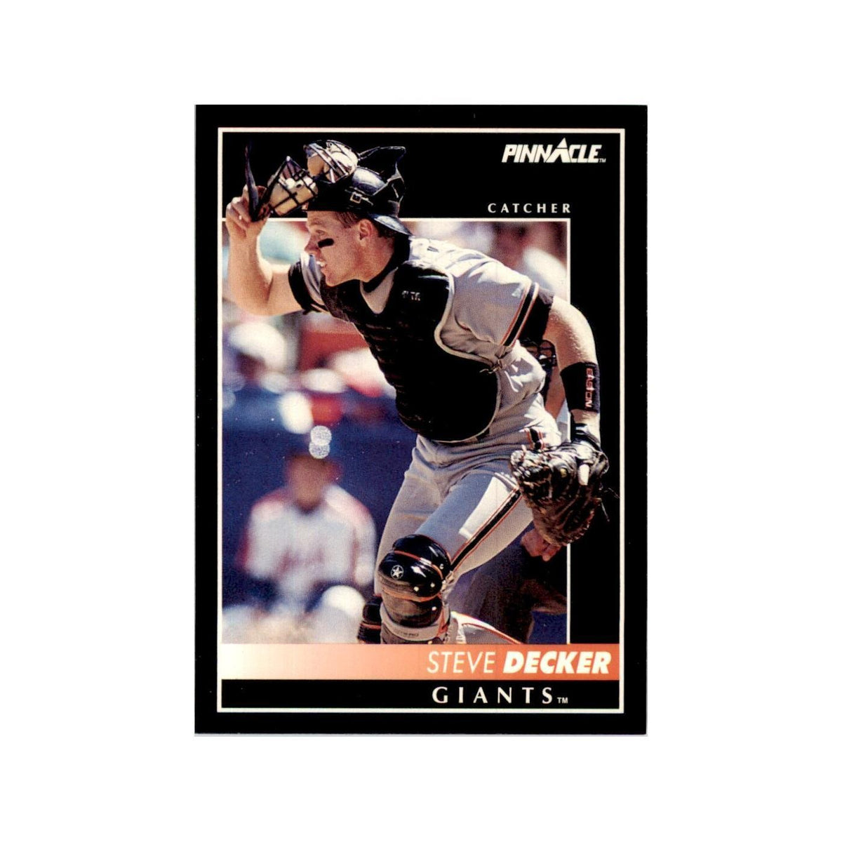 1992 Pinnacle Steve Decker Baseball Cards #63