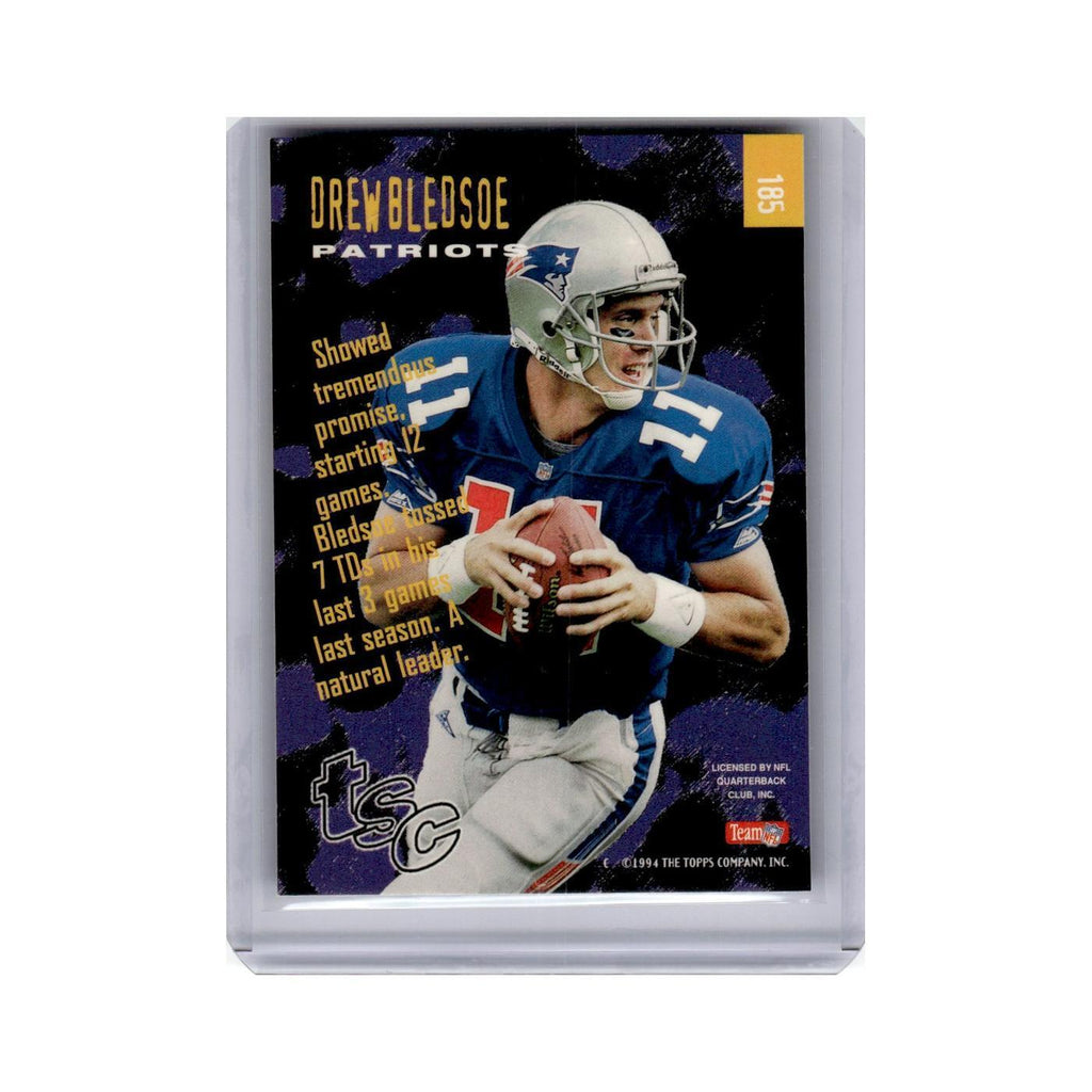 Drew Bledsoe 1994 Topps Stadium Club #185 New England Patriots Football Card NM