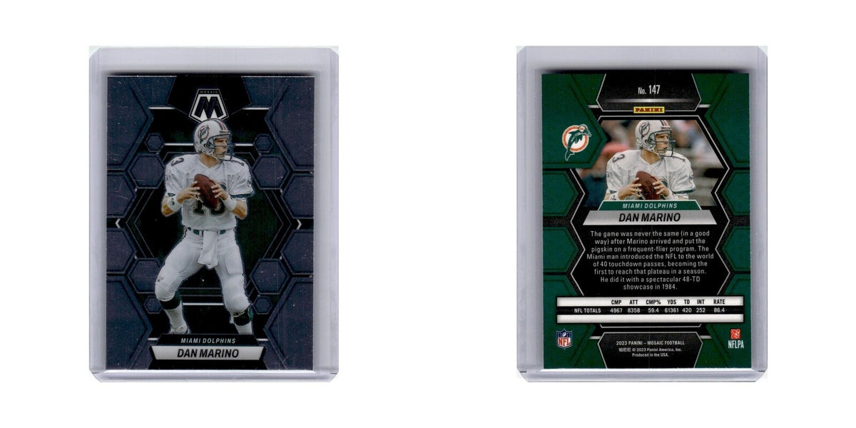 Dan Marino 2023 Panini Mosaic #147 Miami Dolphins Football Card NM