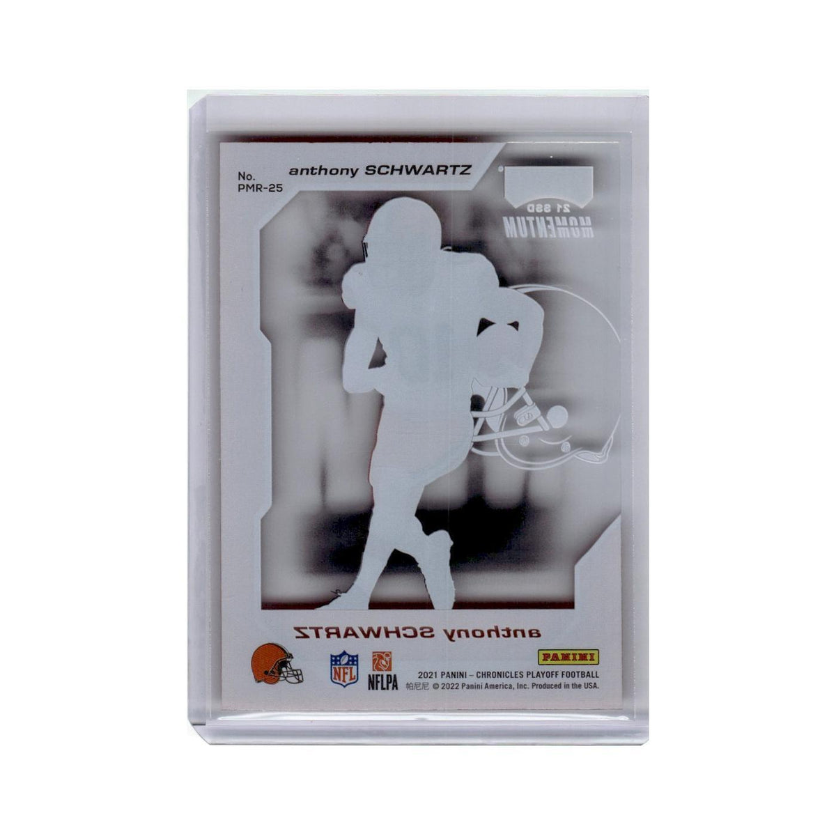 Anthony Schwartz 2021 Panini Chronicles Playoff Momentum Rookies #PMR-25 NM