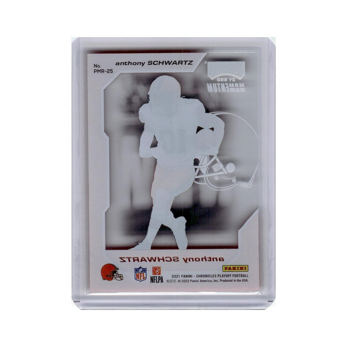 Anthony Schwartz 2021 Panini Chronicles Playoff Momentum Rookies #PMR-25 NM
