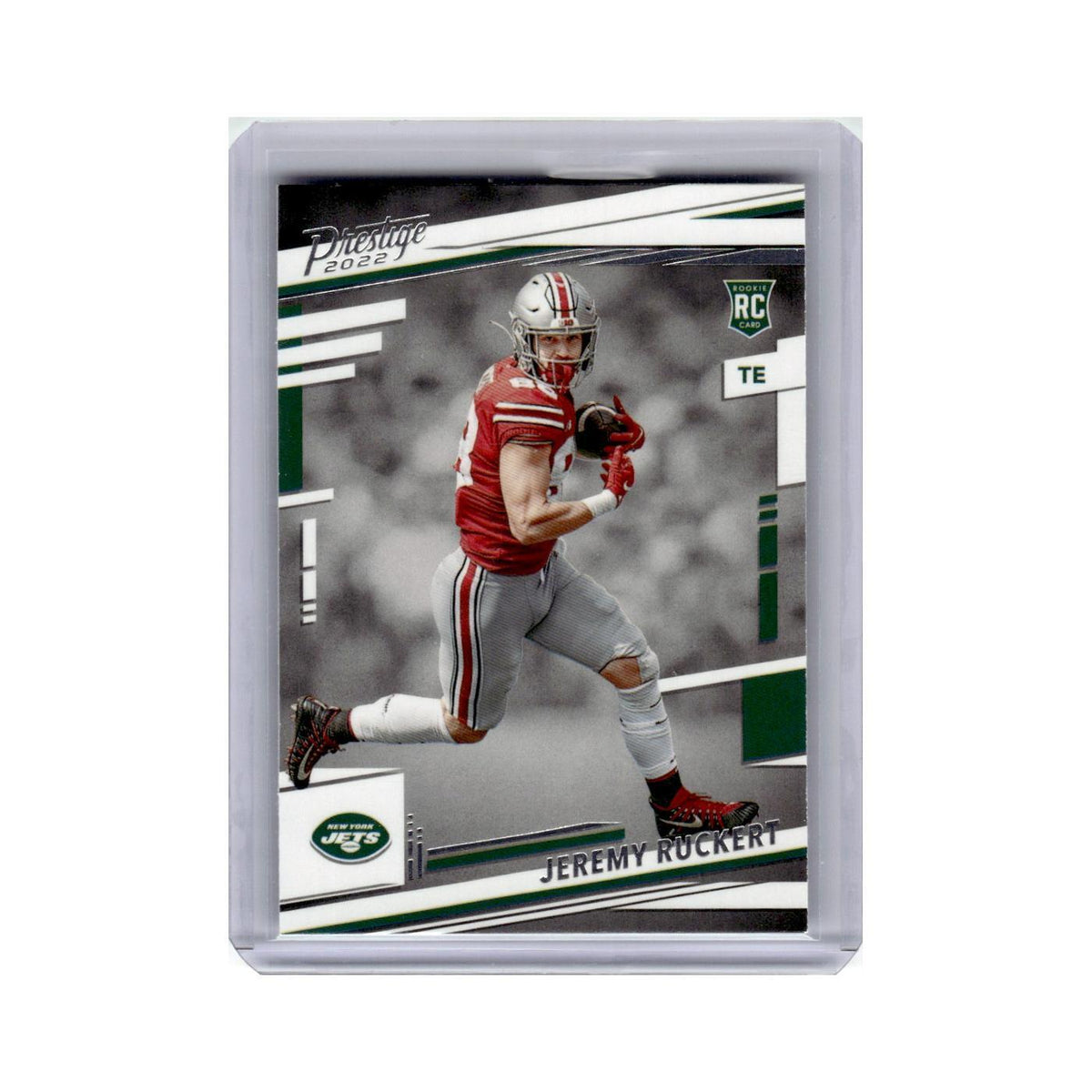 Jeremy Ruckert Rookie 2022 Panini Prestige #349 New York Jets Football Card NM