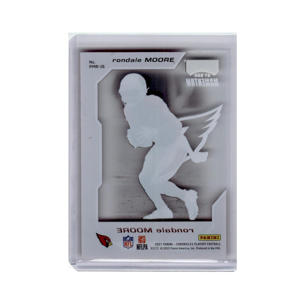 Rondale Moore 2021 Panini Chronicles Playoff Momentum Rookies #PMR-15 NM