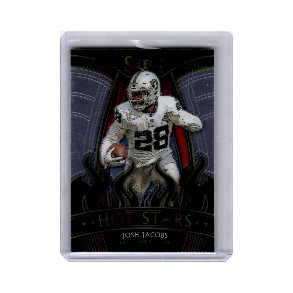 Josh Jacobs 2020 Panini Select Hot Stars #HS22 Las Vegas Raiders NM