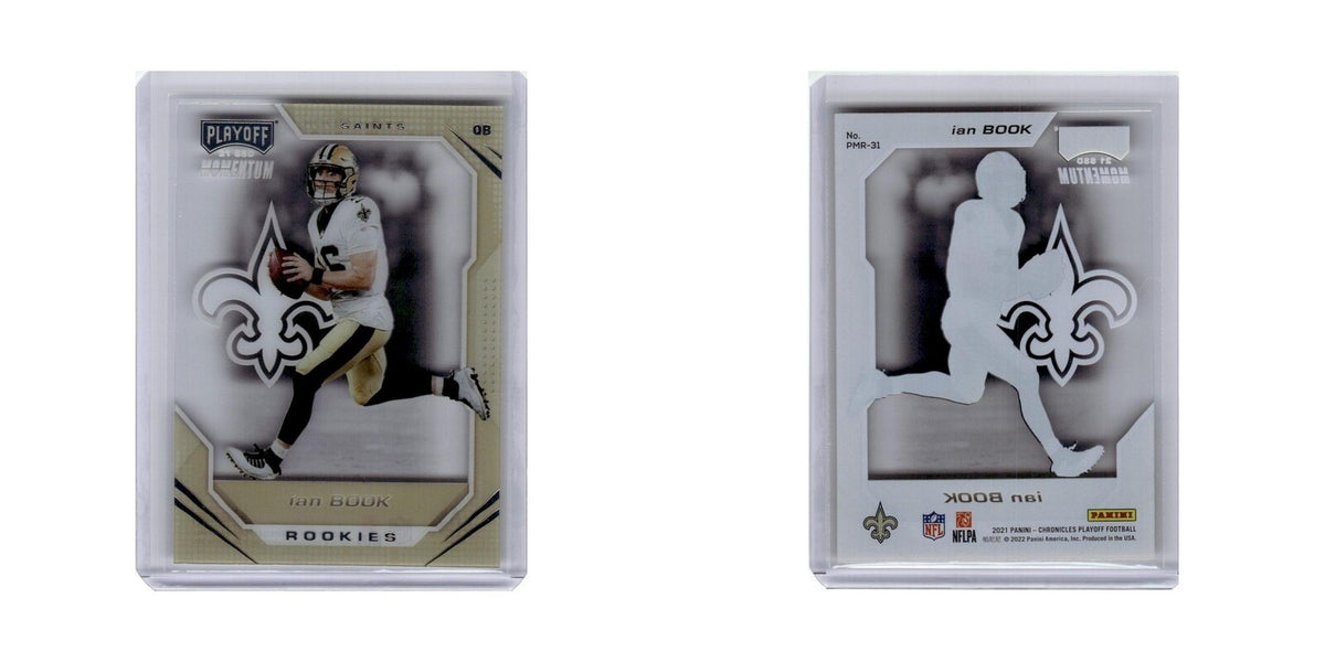 Ian Book 2021 Panini Chronicles Playoff Momentum Rookies #PMR-31 Saints NM