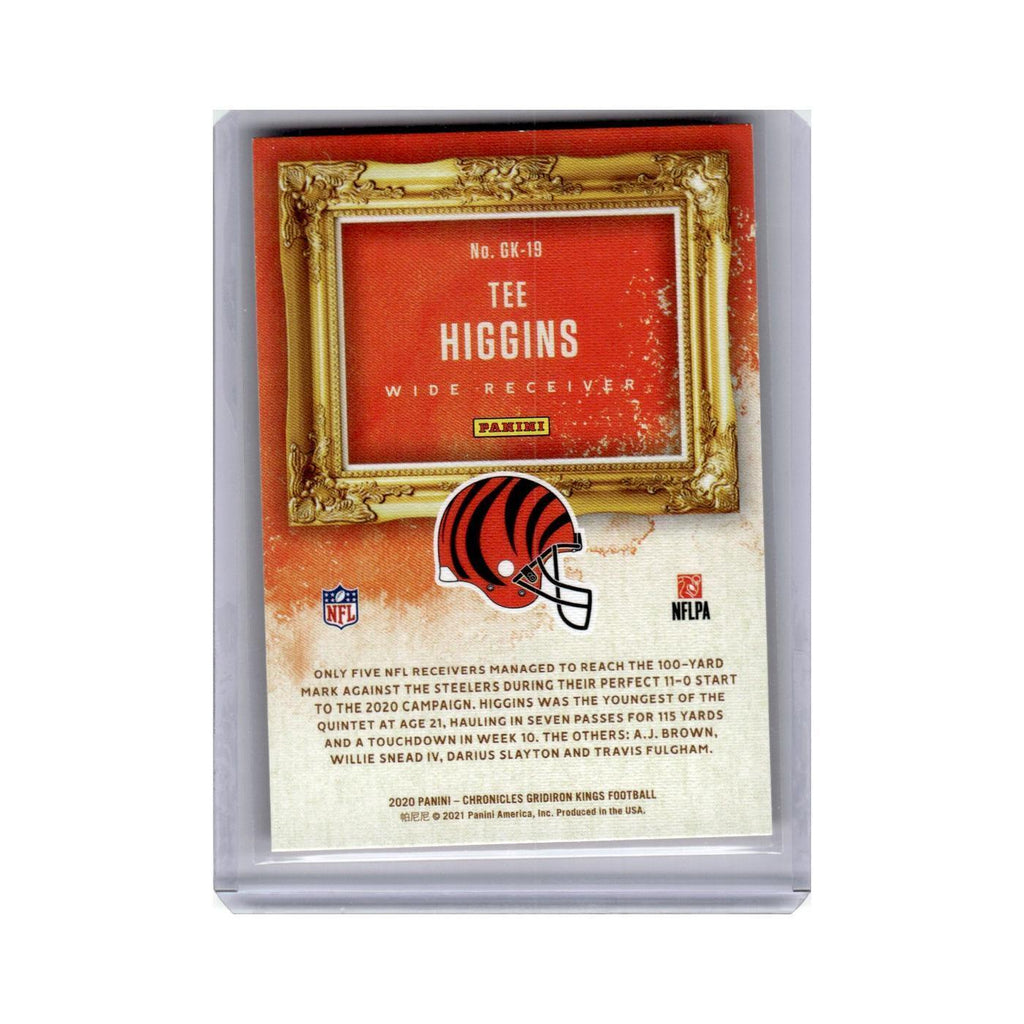 Tee Higgins Rookie 2020 Panini Chronicles Gridiron Kings #GK-19 Bengals NM