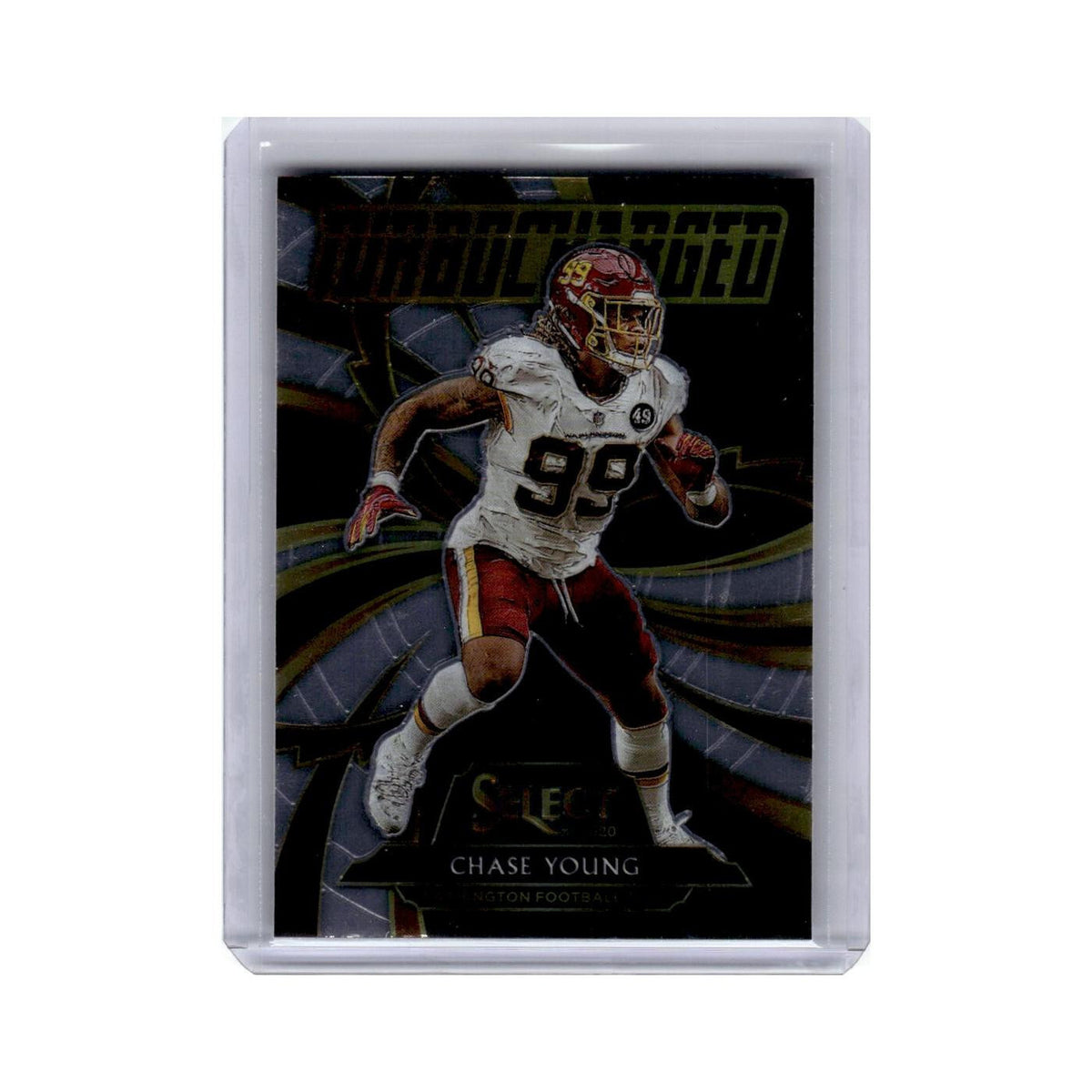Chase Young 2020 Panini Select Turbocharged #T22 Washington Football Card NM