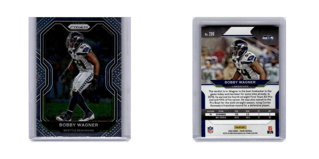 Bobby Wagner 2020 Panini Prizm #296 Seattle Seahawks Football Card NM