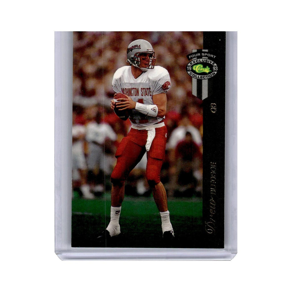 Drew Bledsoe 1993 Classic McDonald's #2 Washington State Football Card NM