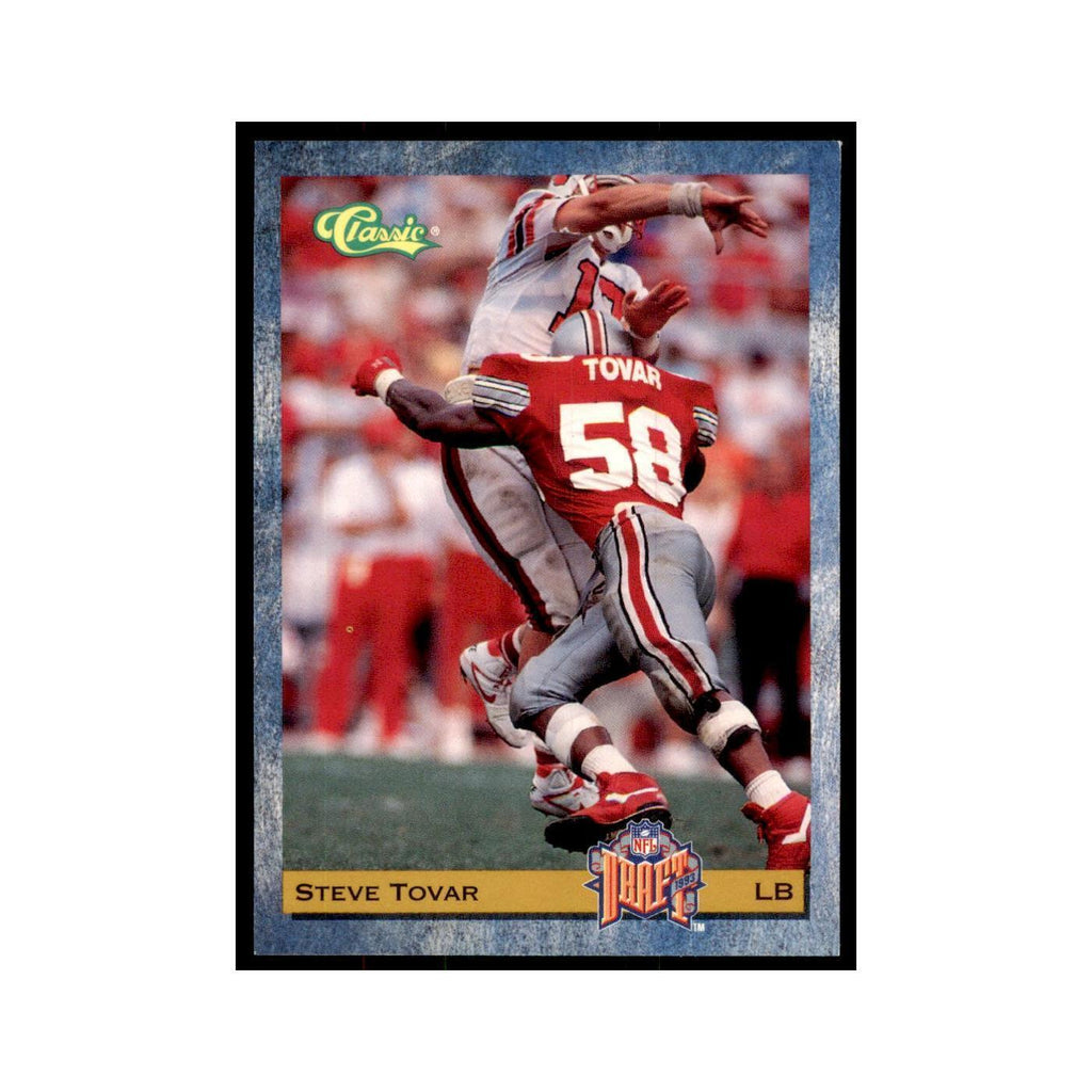 1993 Classic Draft Steve Tovar Football Cards #83