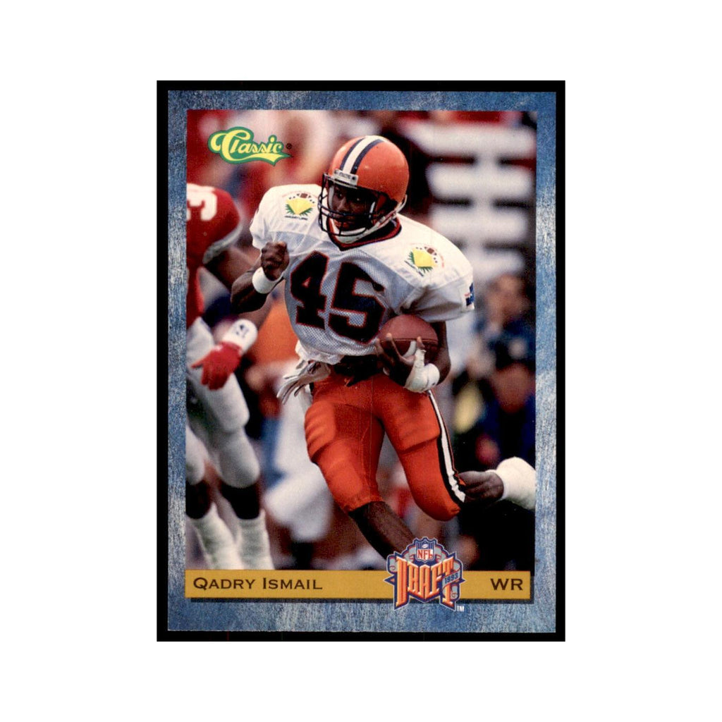1993 Classic Draft Qadry Ismail Football Cards #45