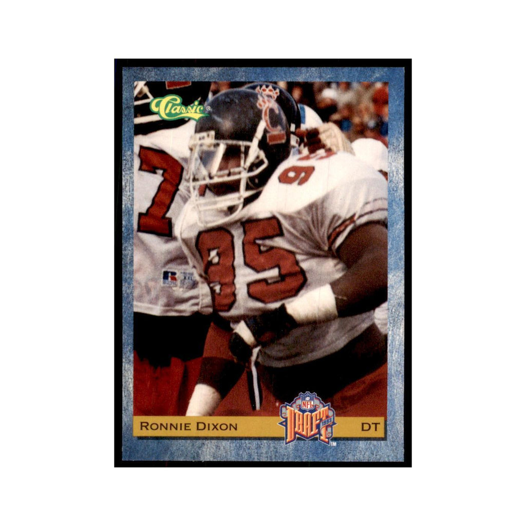 1993 Classic Draft Ron Dixon Football Cards #62