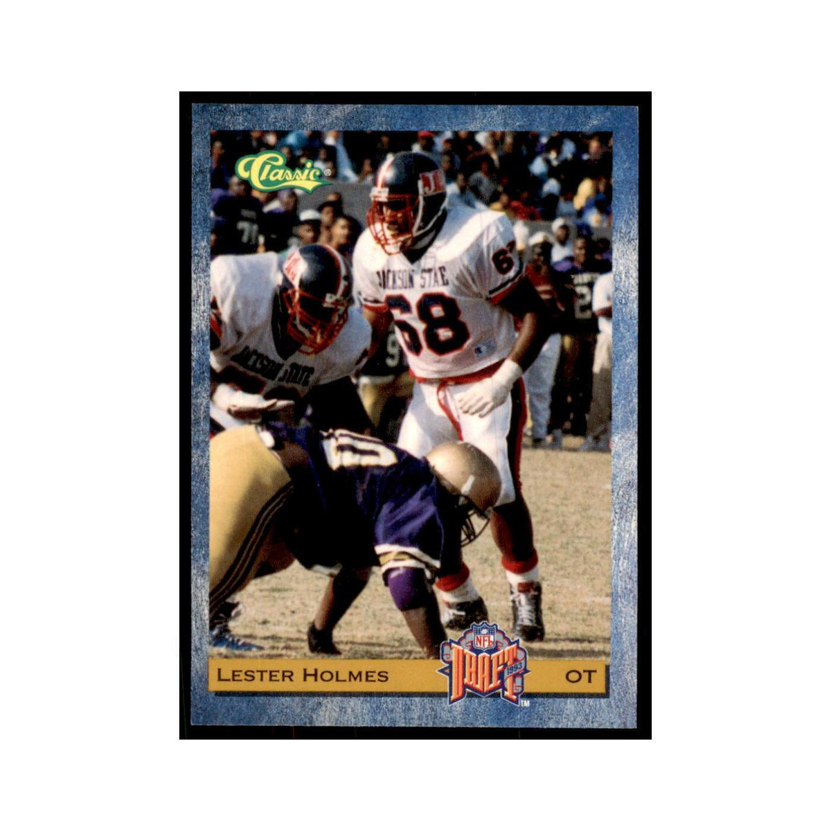 1993 Classic Draft Lester Holmes Football Cards #16