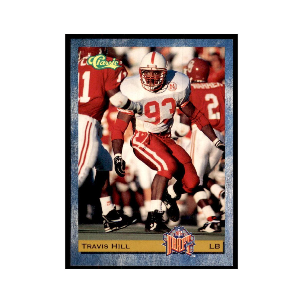 1993 Classic Draft Travis Hill Football Cards #79