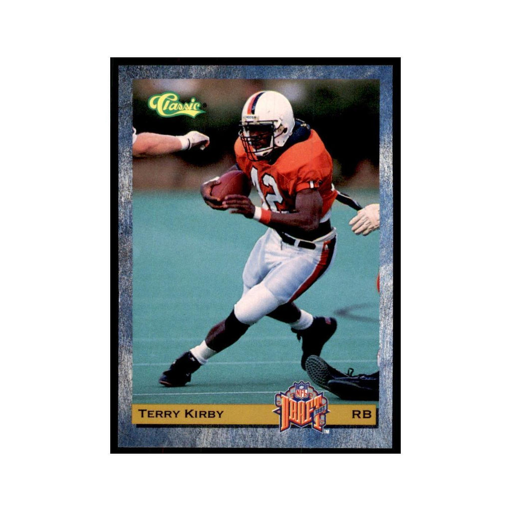 1993 Classic Draft Terry Kirby Football Cards #27