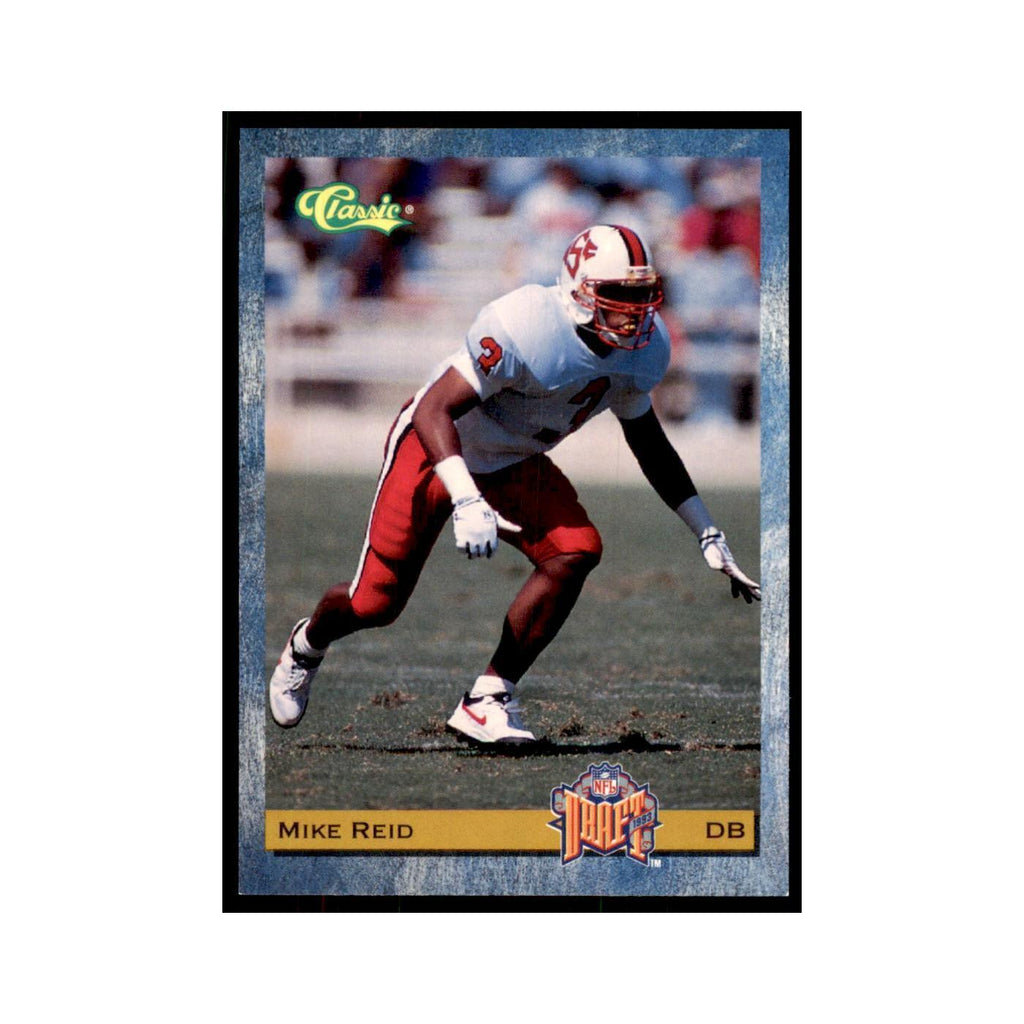 1993 Classic Draft Mike Reid Football Cards #73