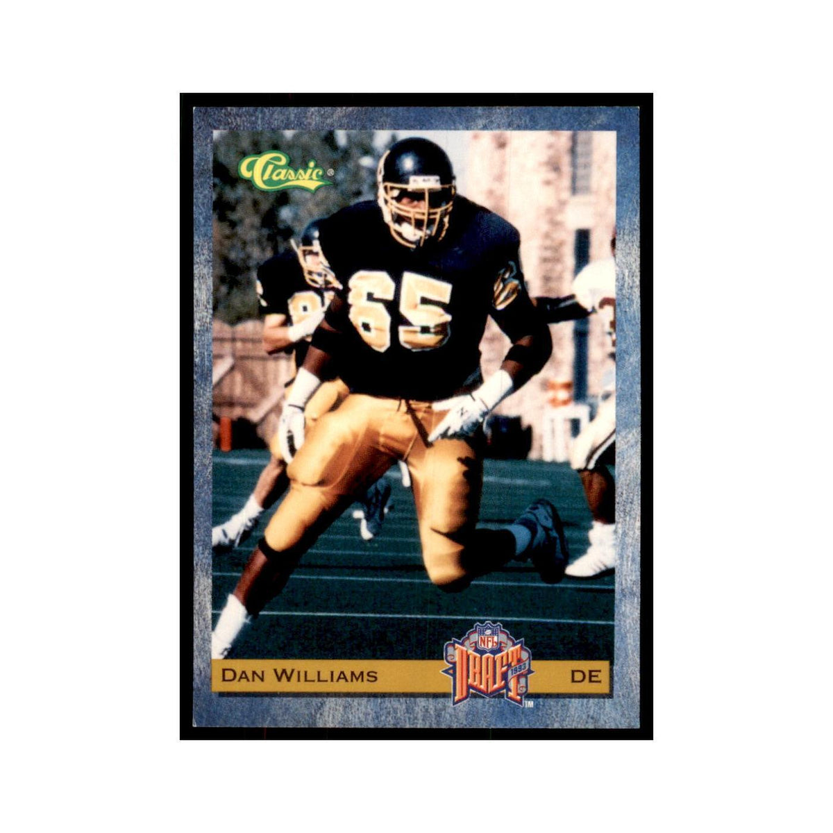 1993 Classic Draft Dan Williams Football Cards #59