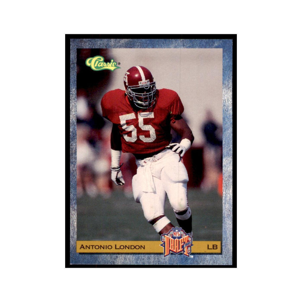 1993 Classic Draft Antonio London Football Cards #90