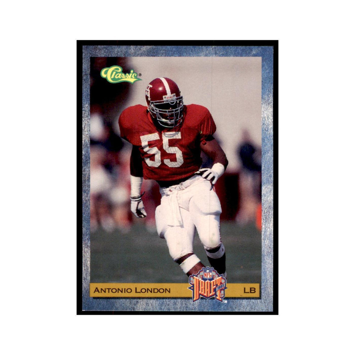1993 Classic Draft Antonio London Football Cards #90