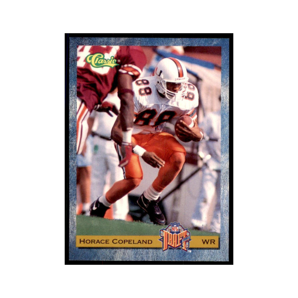 1993 Classic Draft Horace Copeland Football Cards #41