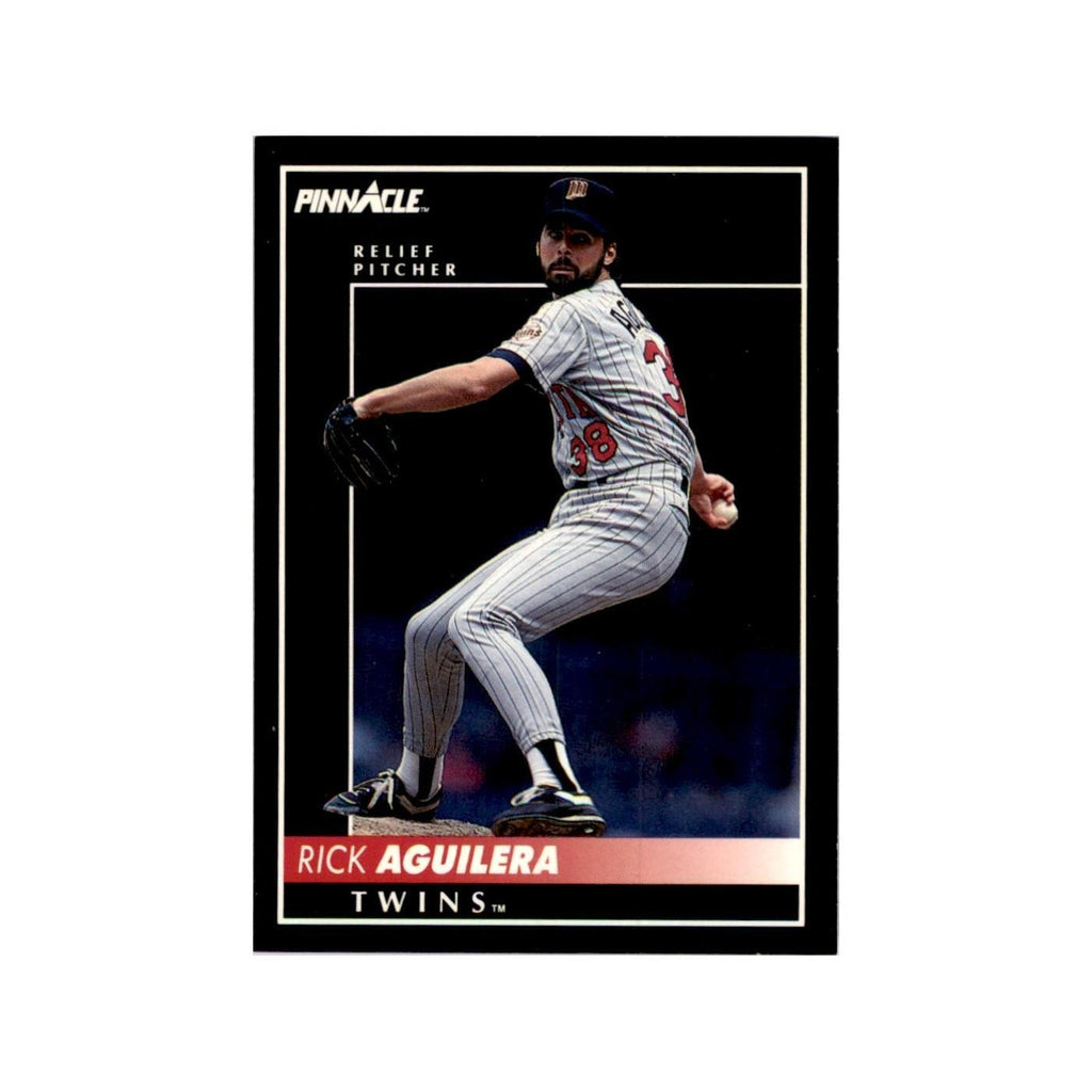 1992 Pinnacle Rick Aguilera Baseball Cards #211