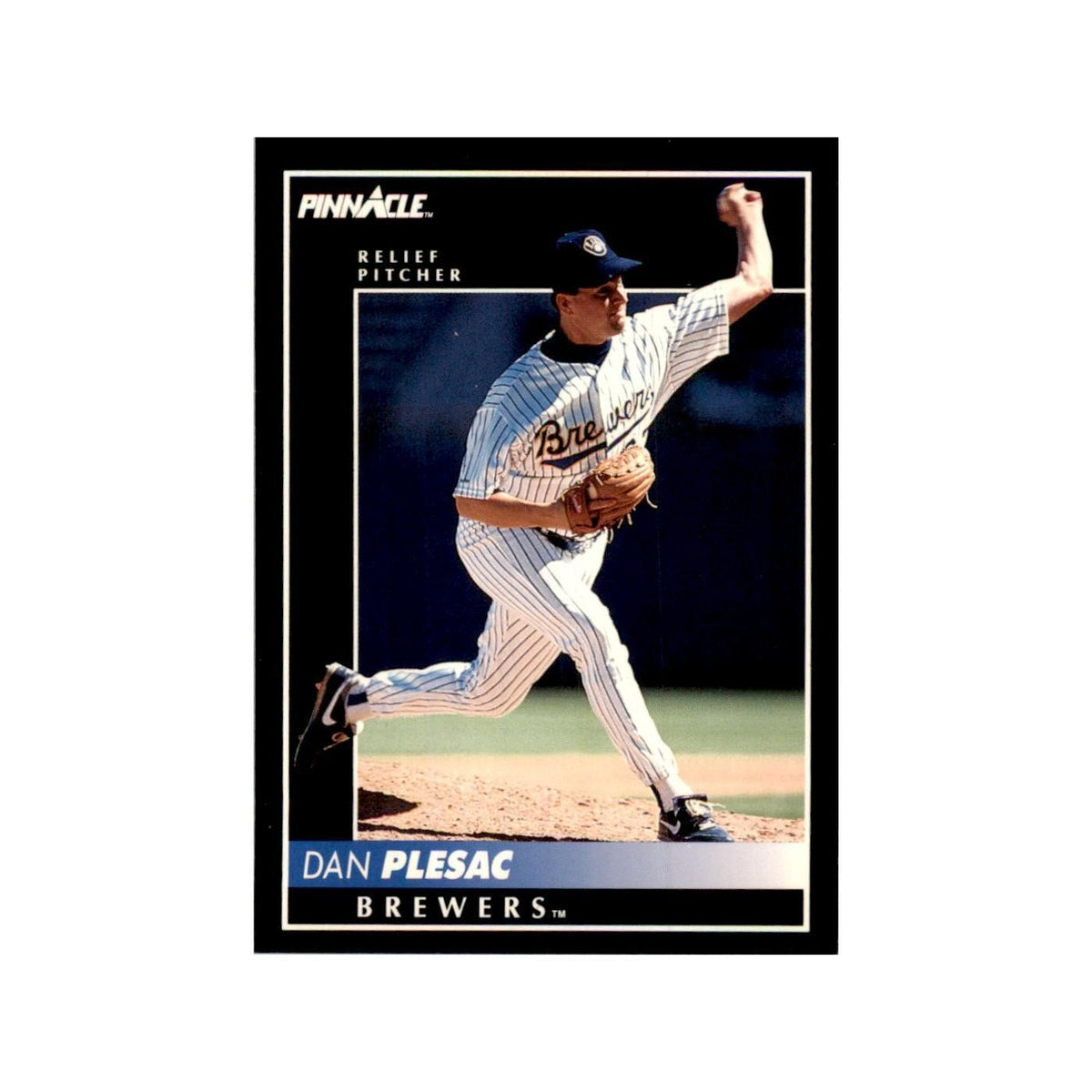 1992 Pinnacle Dan Plesac Baseball Cards #162