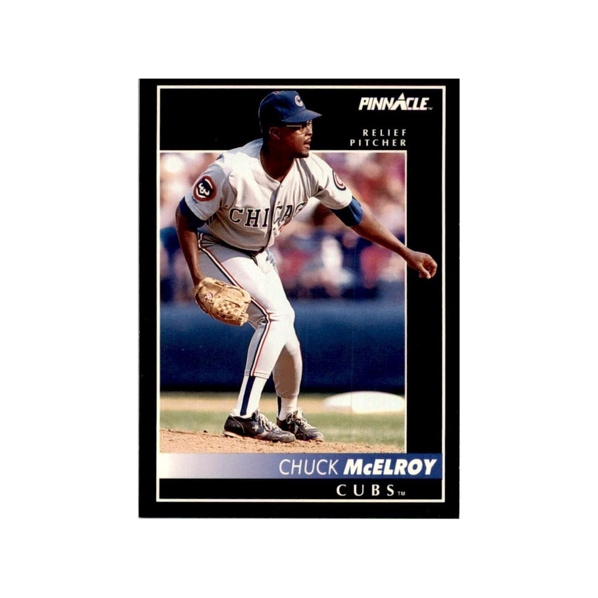 1992 Pinnacle Chuck McElroy Baseball Cards #329