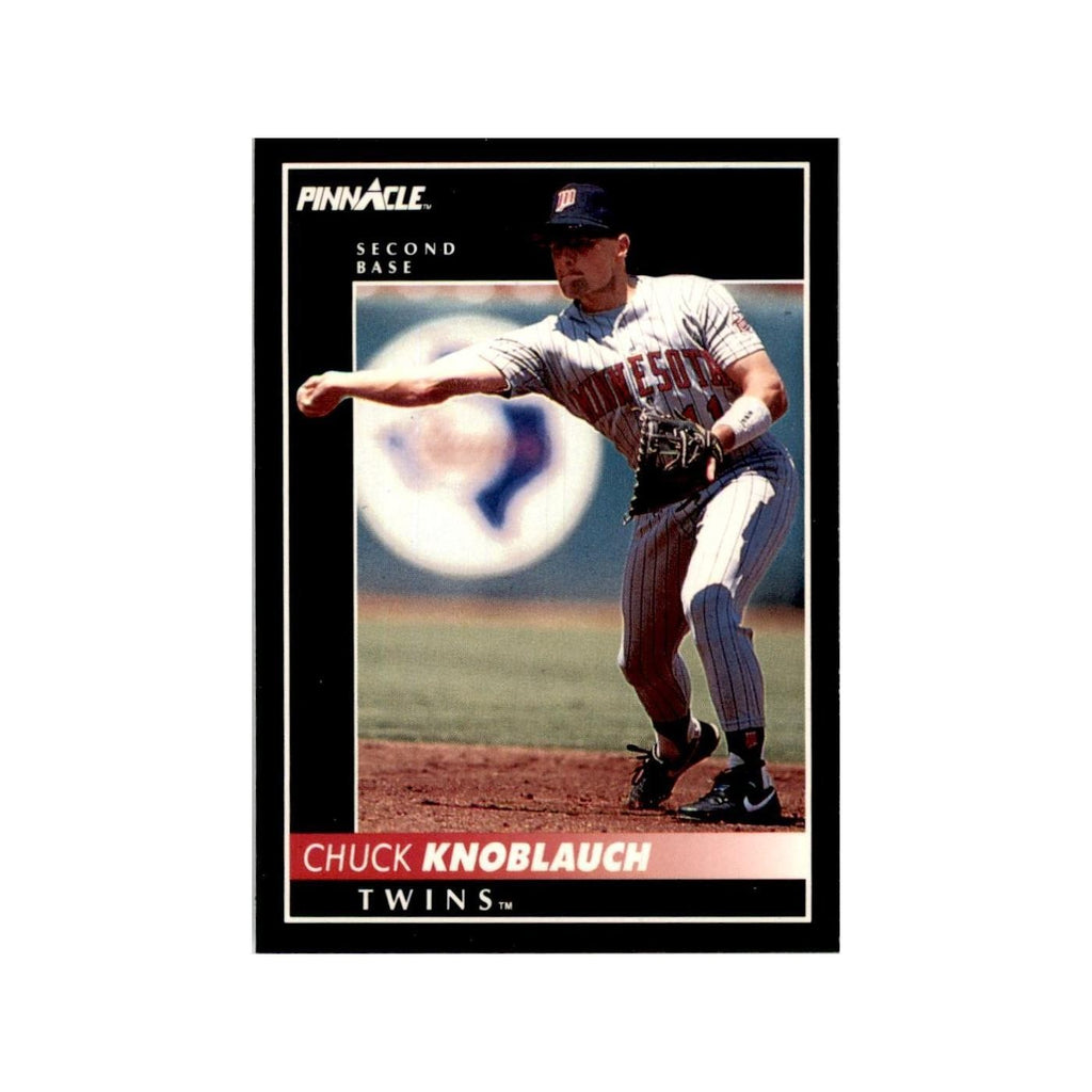 1992 Pinnacle Chuck Knoblauch Baseball Cards #119
