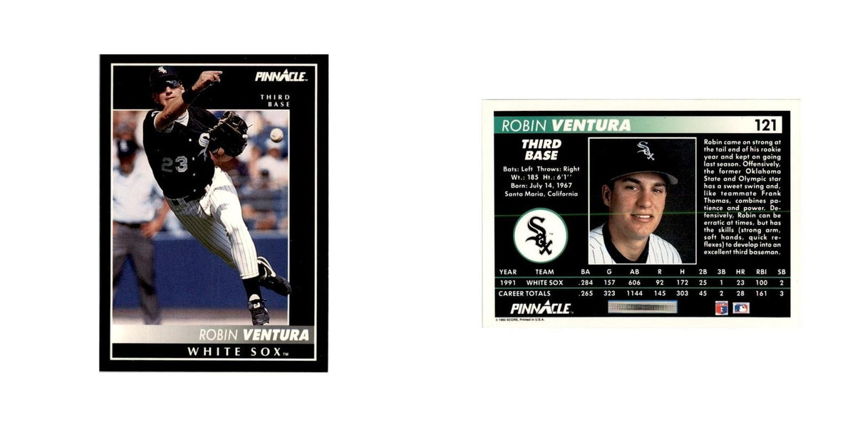 1992 Pinnacle Robin Ventura Baseball Cards #121