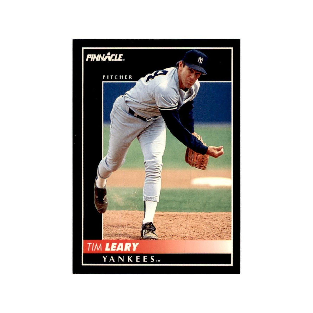 1992 Pinnacle Tim Leary Baseball Cards #349