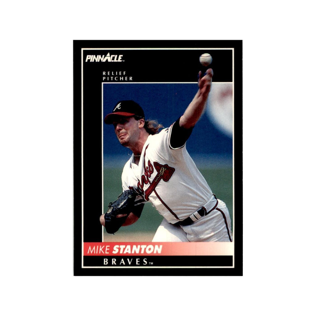 1992 Pinnacle Mike Stanton Baseball Cards #350
