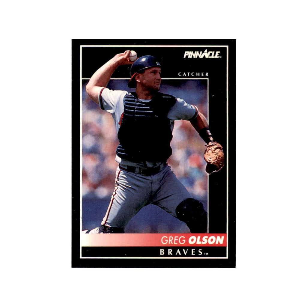 1992 Pinnacle Greg Olson Baseball Cards #149