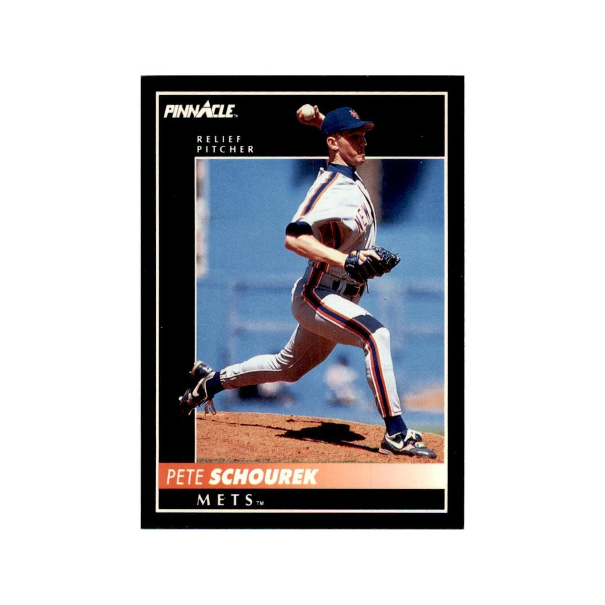 1992 Pinnacle Pete Schourek Baseball Cards #141