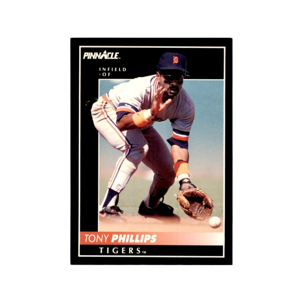 1992 Pinnacle Tony Phillips Baseball Cards #243