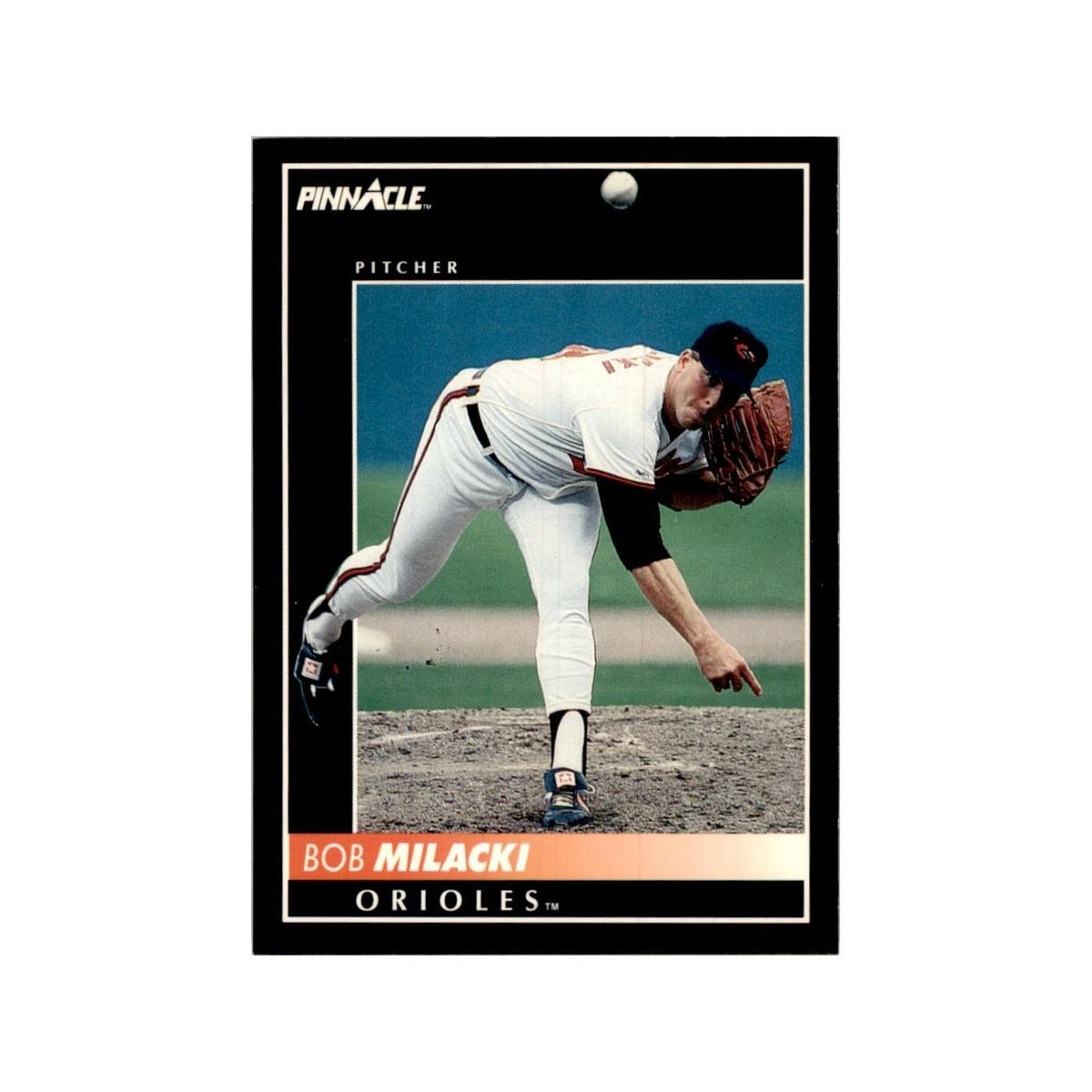1992 Pinnacle Bob Milacki Baseball Cards #339