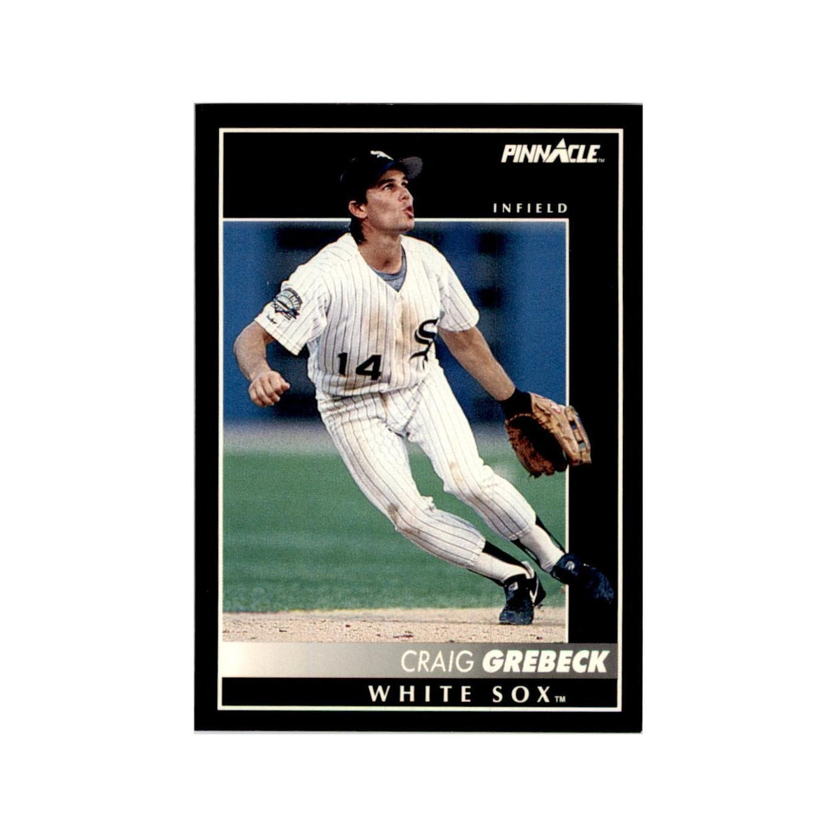 1992 Pinnacle Craig Grebeck Baseball Cards #334