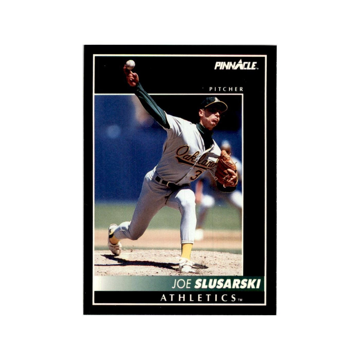 1992 Pinnacle Joe Slusarski Baseball Cards #187