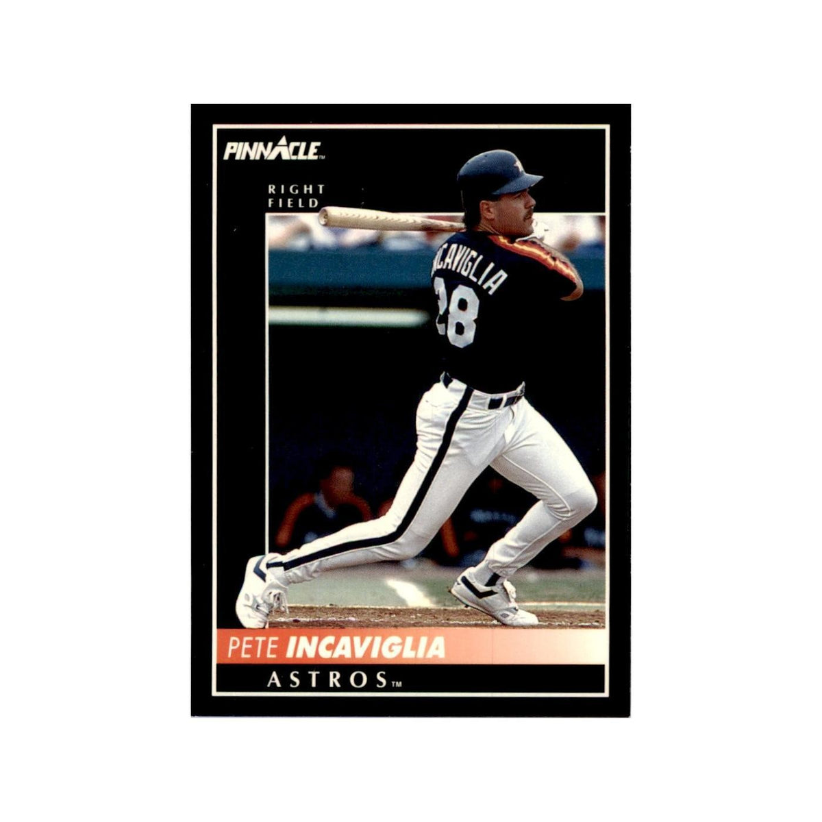 1992 Pinnacle Pete Incaviglia Baseball Cards #325