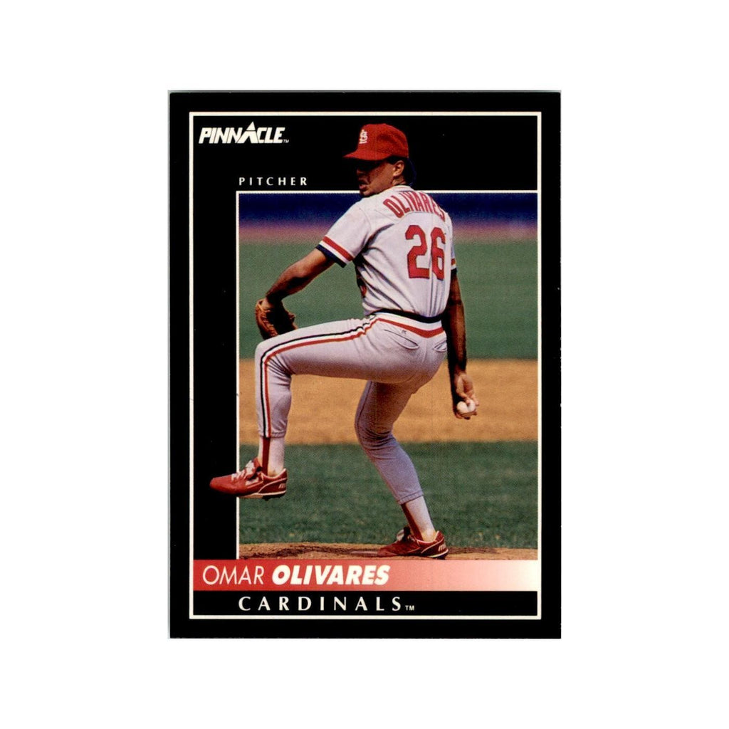 1992 Pinnacle Omar Olivares Baseball Cards #186