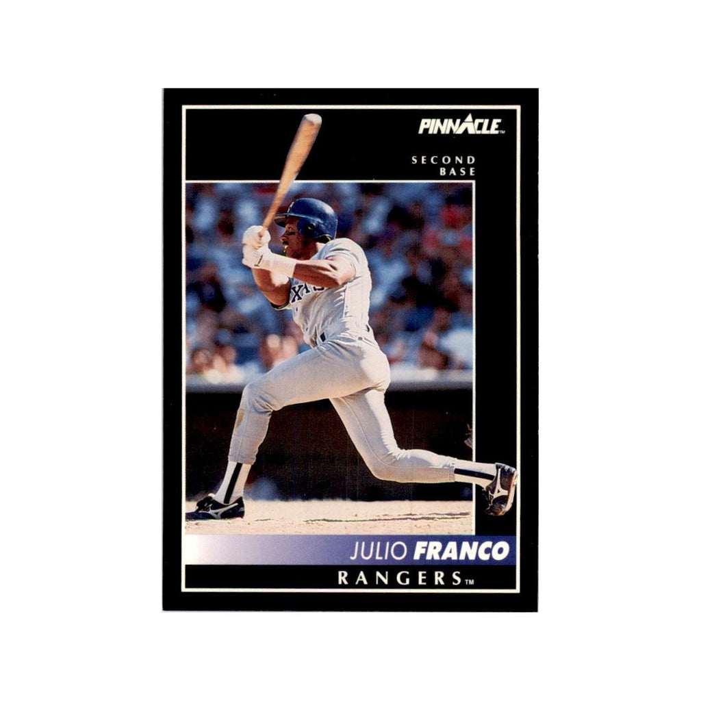 1992 Pinnacle Julio Franco Baseball Cards #150