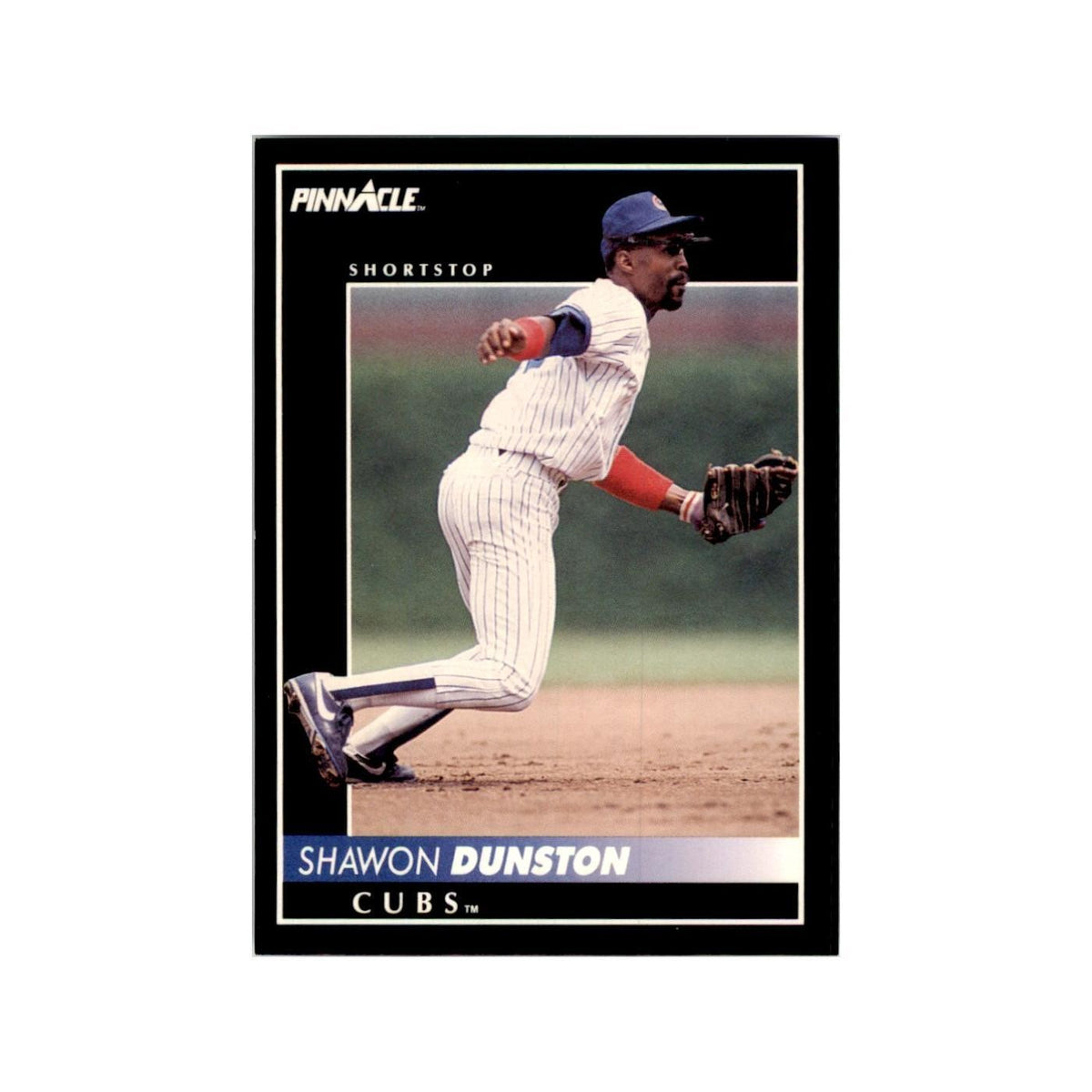 1992 Pinnacle Shawon Dunston Baseball Cards #244