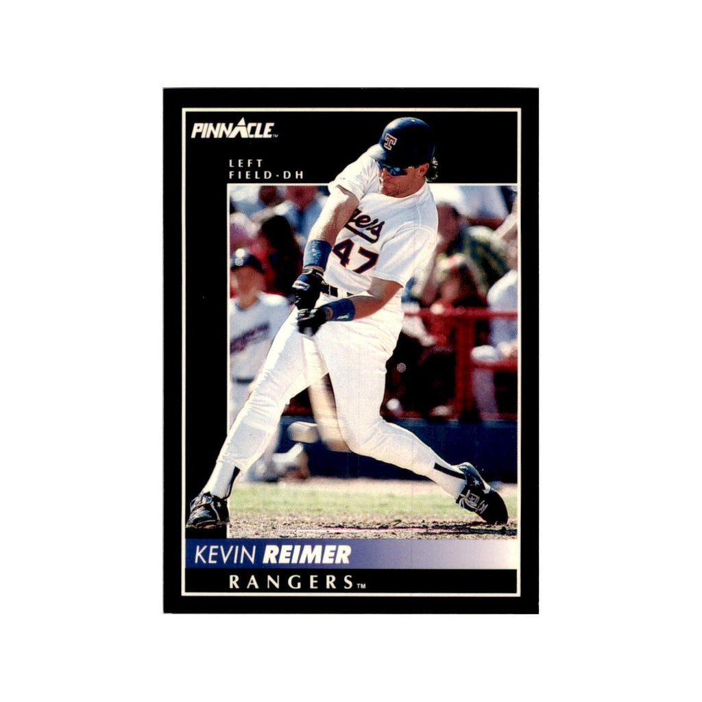 1992 Pinnacle Kevin Reimer Baseball Cards #340