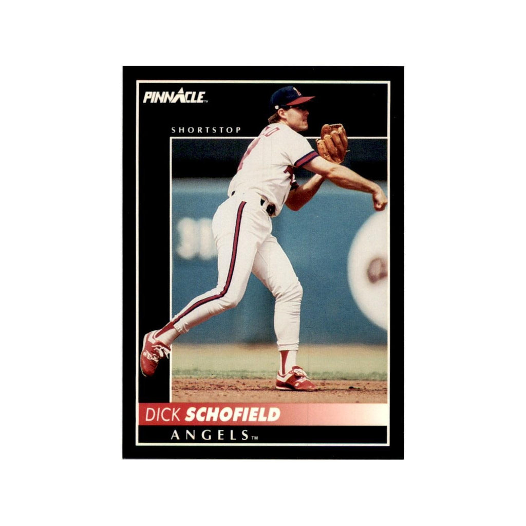 1992 Pinnacle Dick Schofield Baseball Cards #338