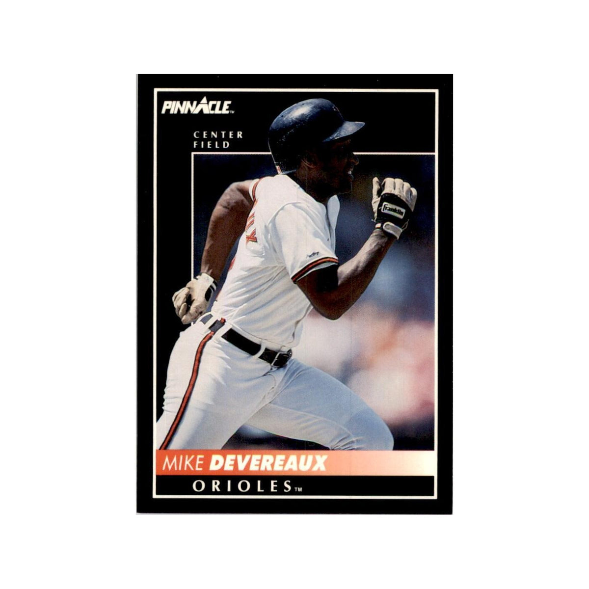 1992 Pinnacle Mike Devereaux Baseball Cards #165