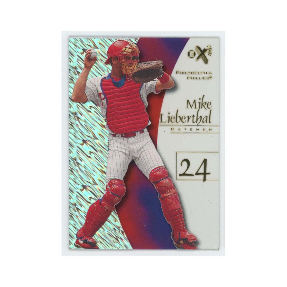 Mike Lieberthal 1998 SkyBox E-X2001 Acetate #51 Philadelphia Phillies NM