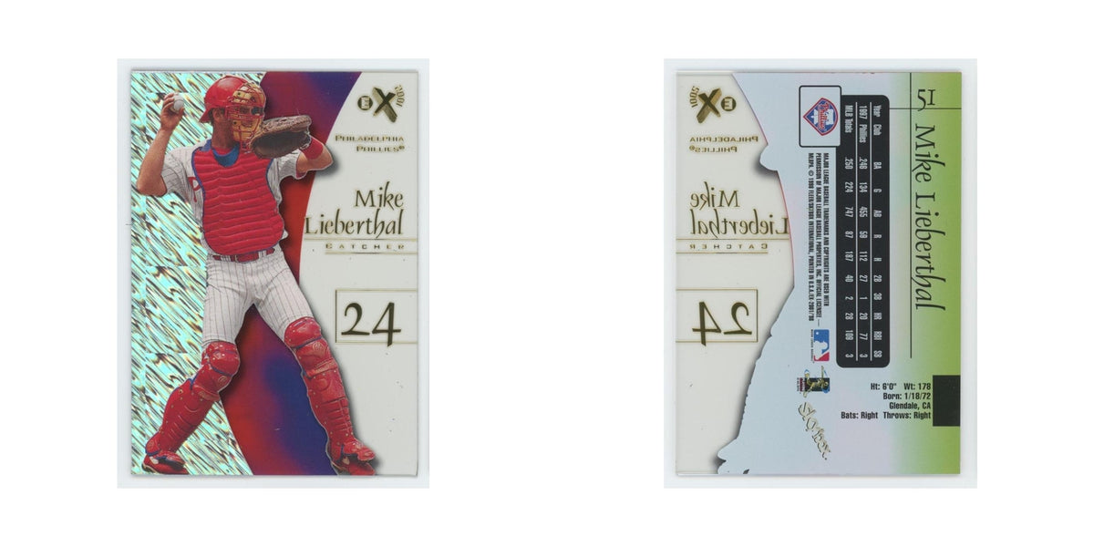 Mike Lieberthal 1998 SkyBox E-X2001 Acetate #51 Philadelphia Phillies NM